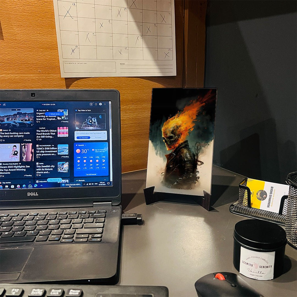 WF027 - Ghost Rider Wall Frame - BREACHIT