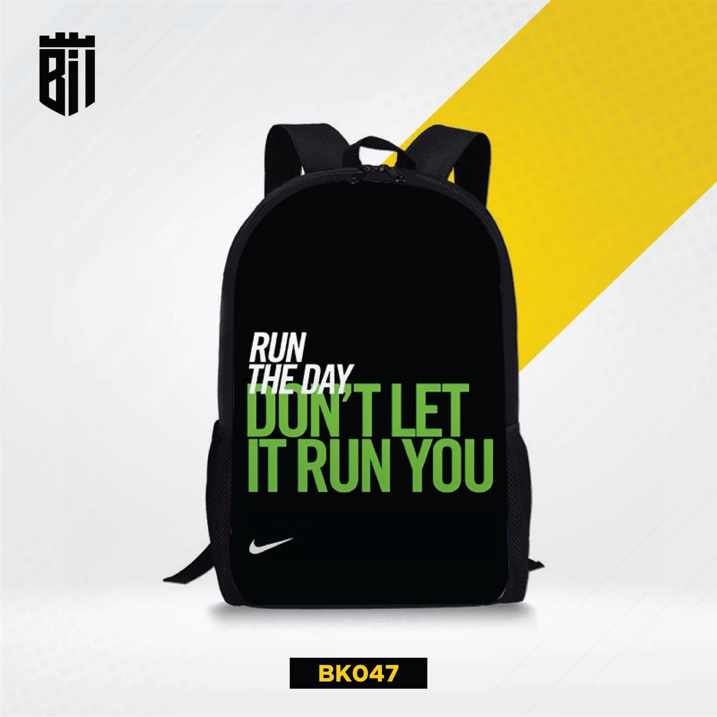 BK047 Run The Day Backpack - BREACHIT