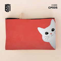 CP005 - Peeking Cat Customized Pouch - BREACHIT