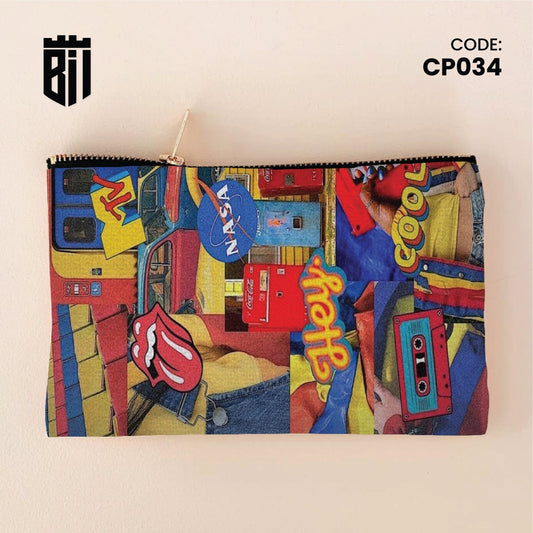 CP034 - Vintage Customized Pouch - BREACHIT