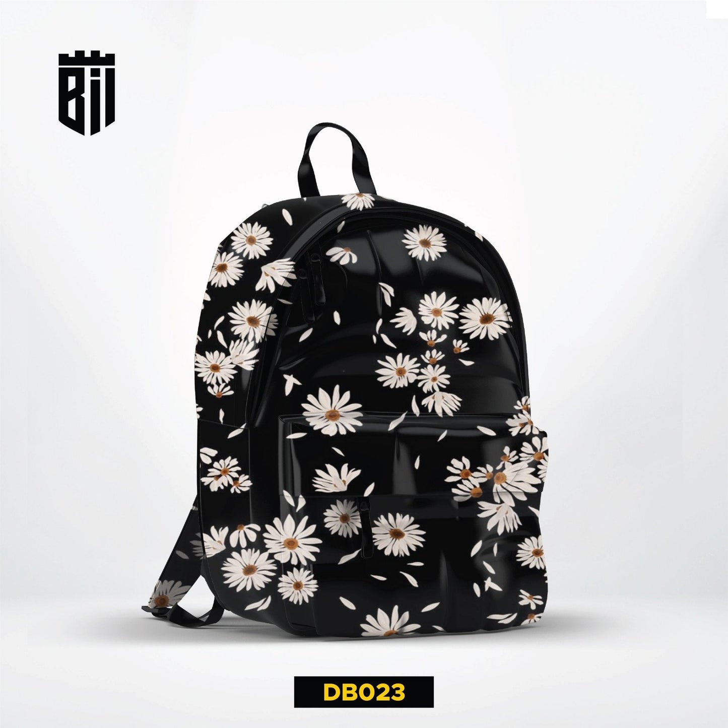 Allover printed girls backpack school bag