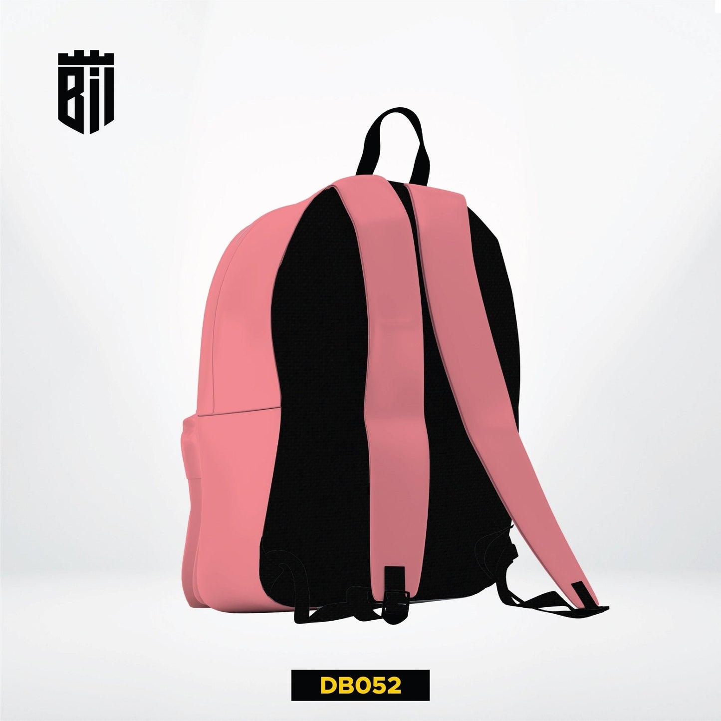 DB052 Pink BTS Jung Kook Allover Printed Backpack - BREACHIT