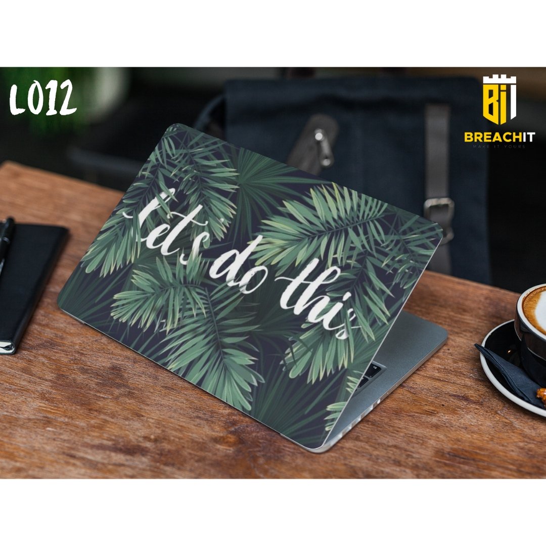 L012 Let's Do This Laptop Skin - BREACHIT