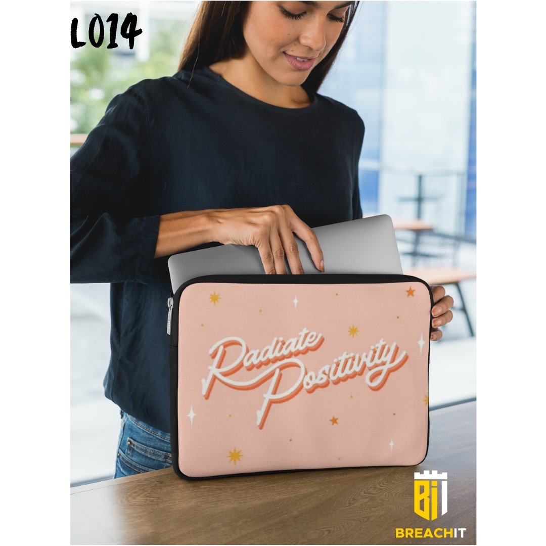 L014 Pink Laptop Sleeve - BREACHIT