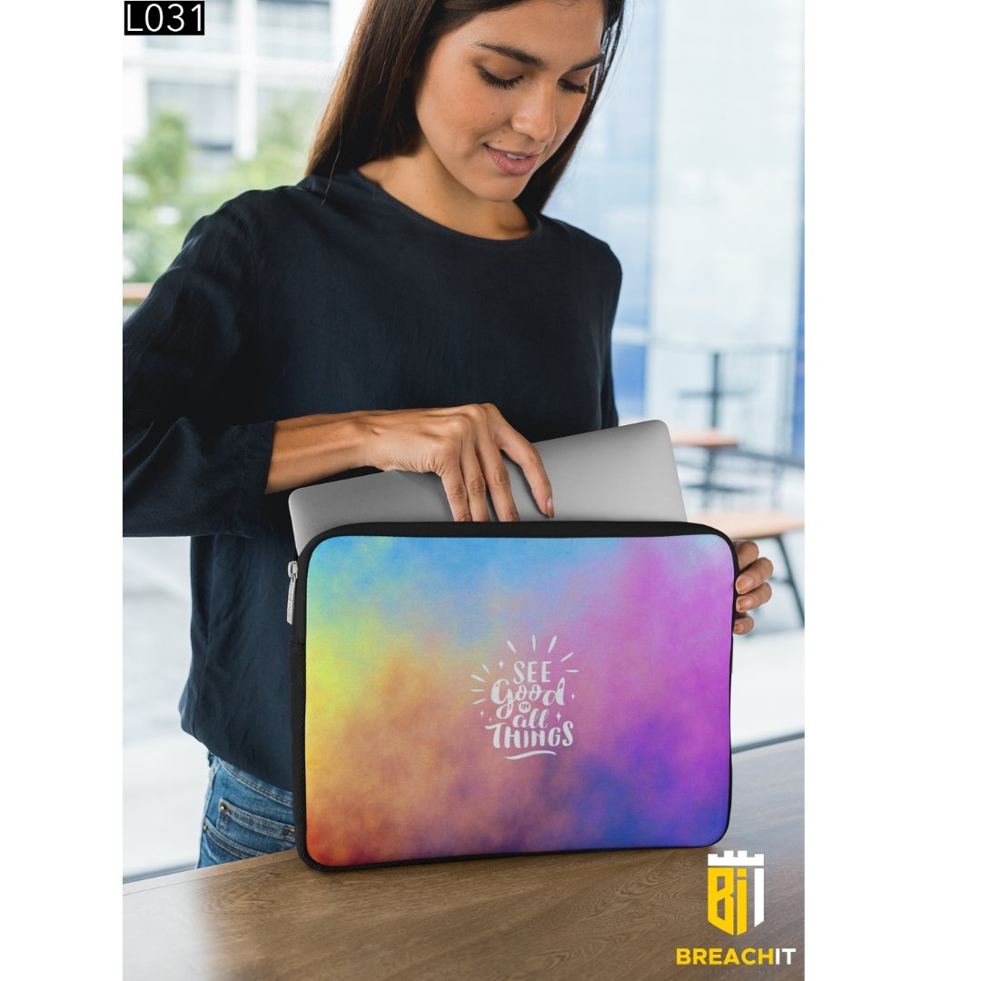 L031 Tie Dye Laptop Sleeve - BREACHIT
