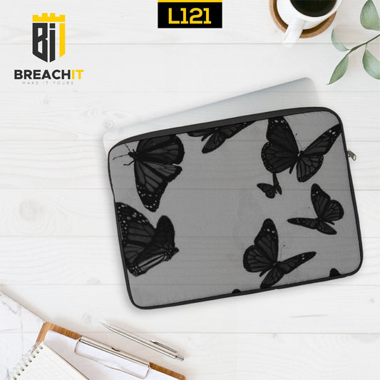 L121 Butterfly Laptop Sleeve - BREACHIT