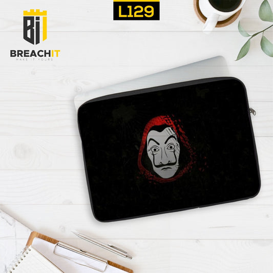 L129 Money Heist Laptop Sleeve - BREACHIT