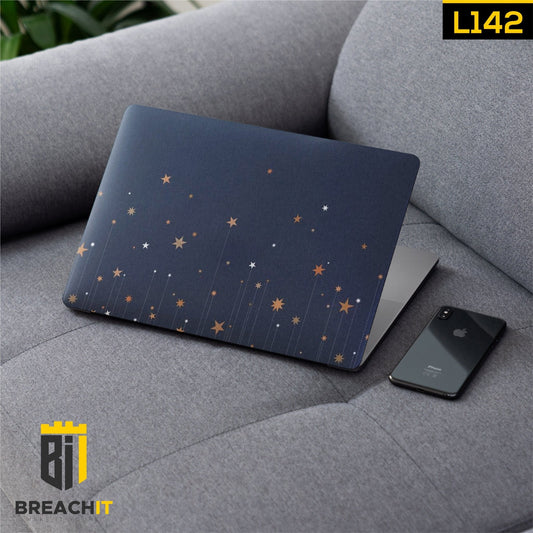L142 Blue Stars Laptop Skin - BREACHIT