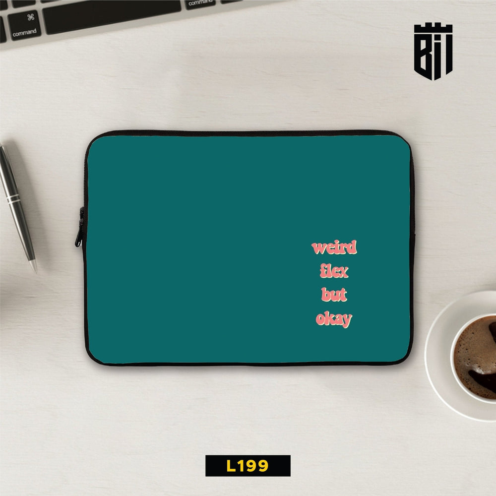 L199 Weird Flex Laptop Sleeve - BREACHIT