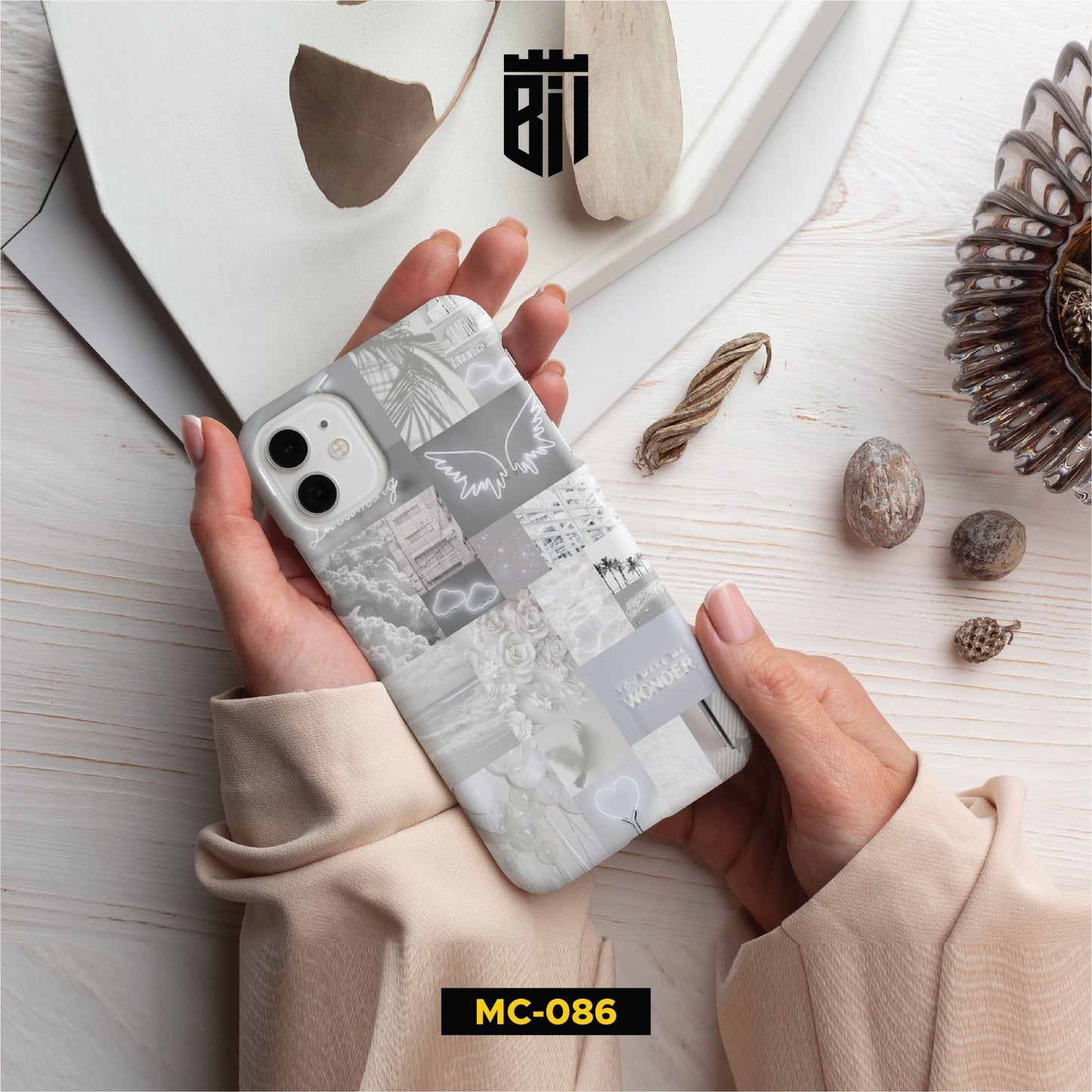 MC086 Aesthetic Collage Design Mobile Case - BREACHIT