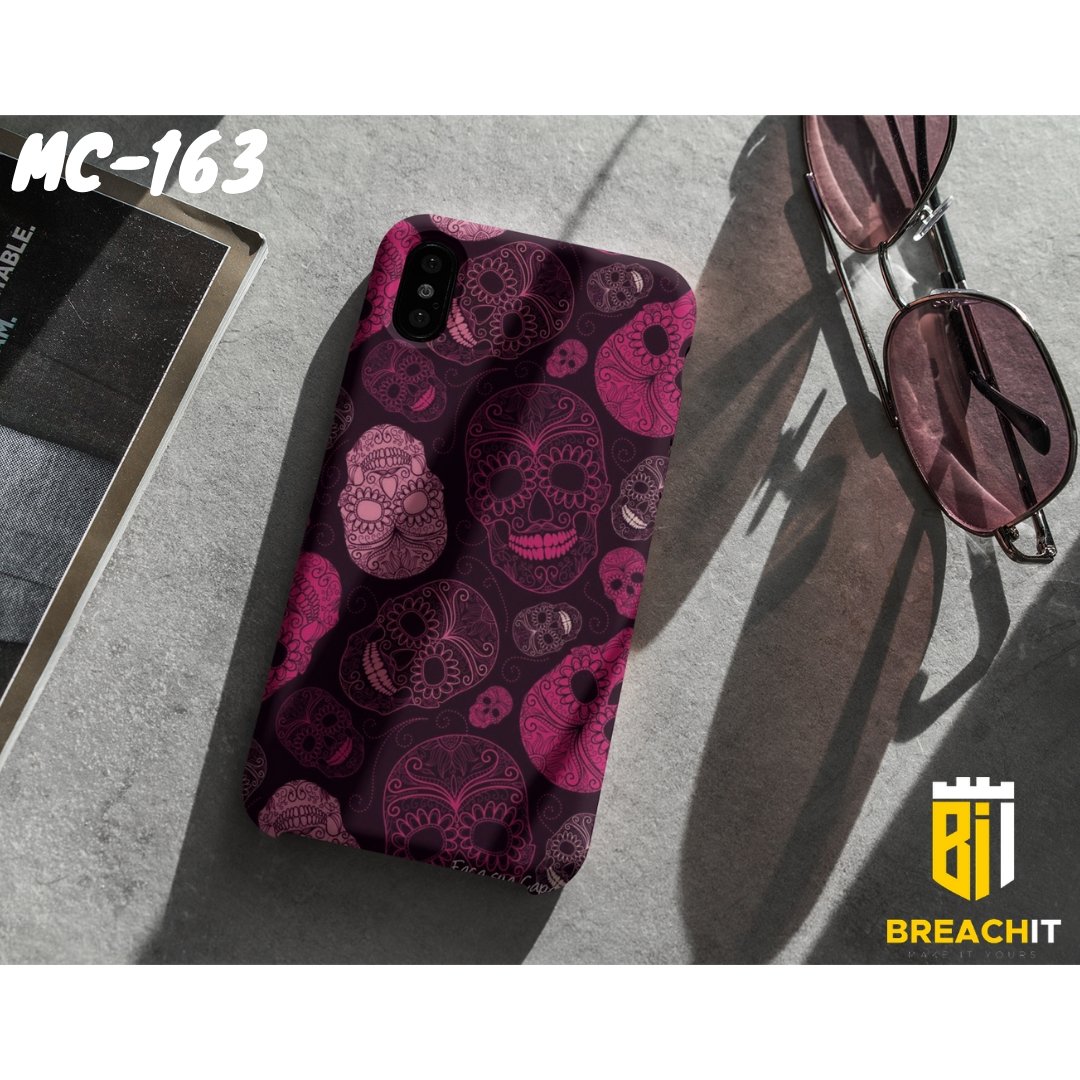 MC163 Skeleton Customized Mobile Case - BREACHIT