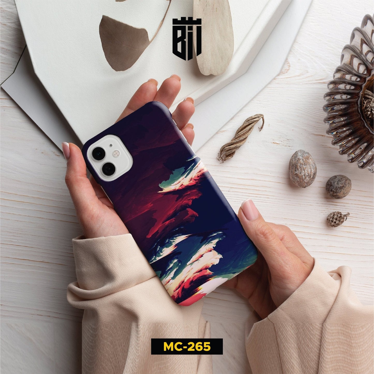 MC265 Afterglow Art Mobile Case - BREACHIT