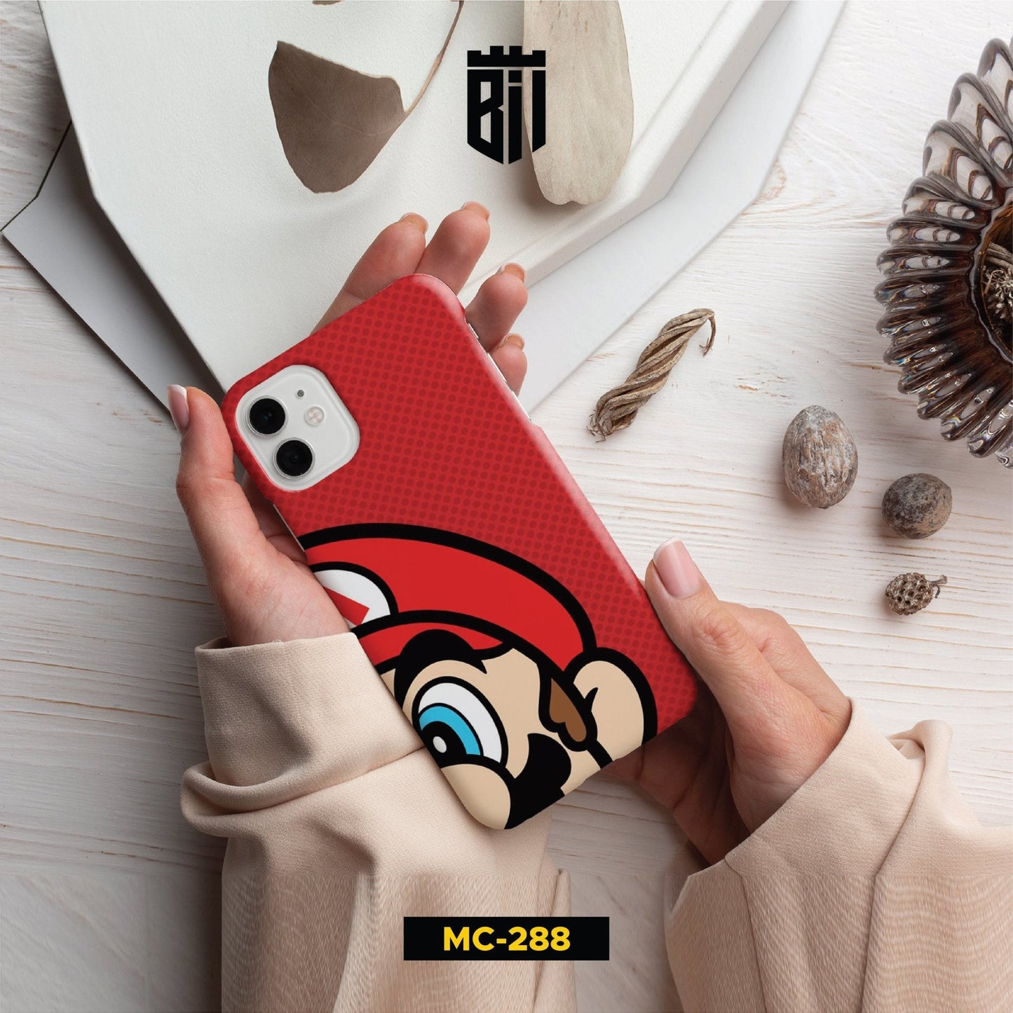 MC288 Mario Red Mobile Case - BREACHIT