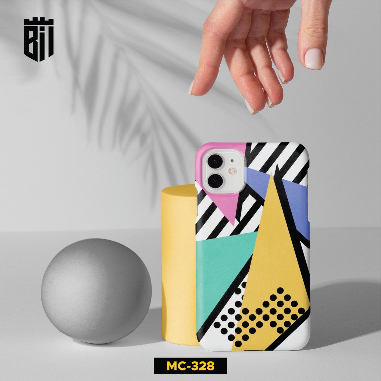 MC328 Retro Abstract Mobile Case - BREACHIT