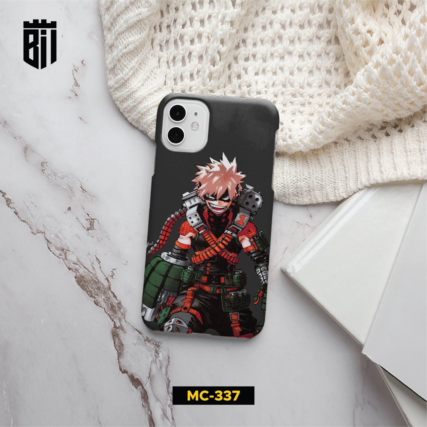 MC337 Katsuki Bakugo Anime Mobile Case - BREACHIT