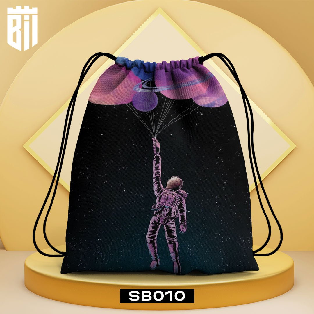 SB010 Astronaut Drawstring Bag - BREACHIT