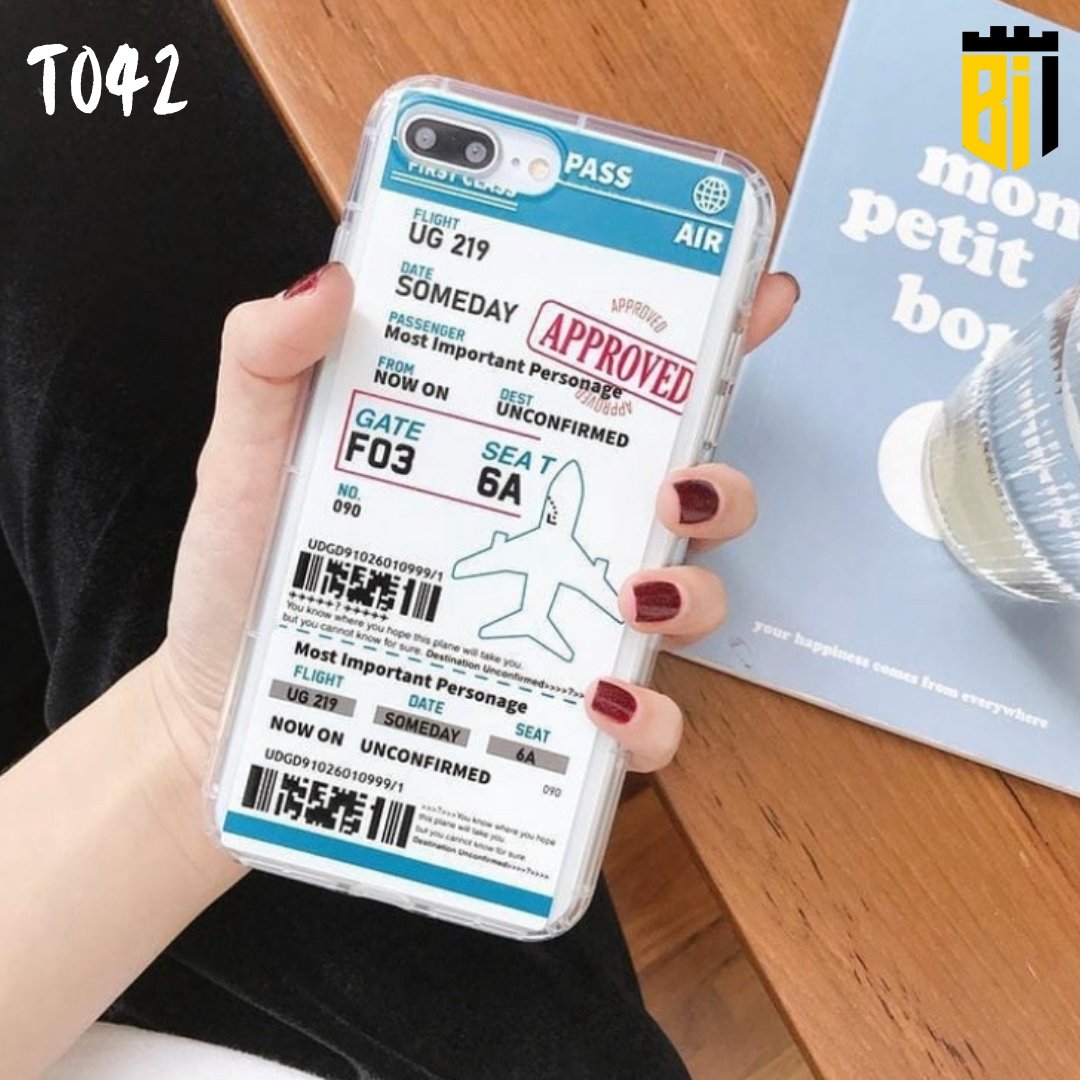 Boarding Pass Customized Mobile Case Make Your Own BREACHIT