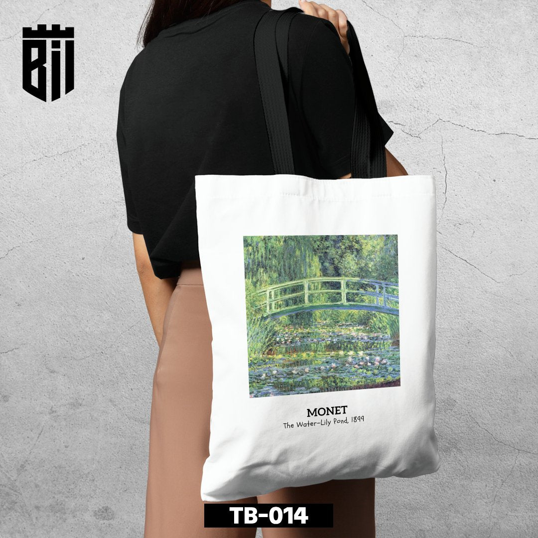 TB014 - Claude Monet Tote Bag - BREACHIT