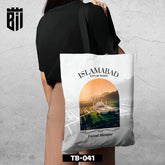 TB041 Islamabad City Tote Bag - BREACHIT