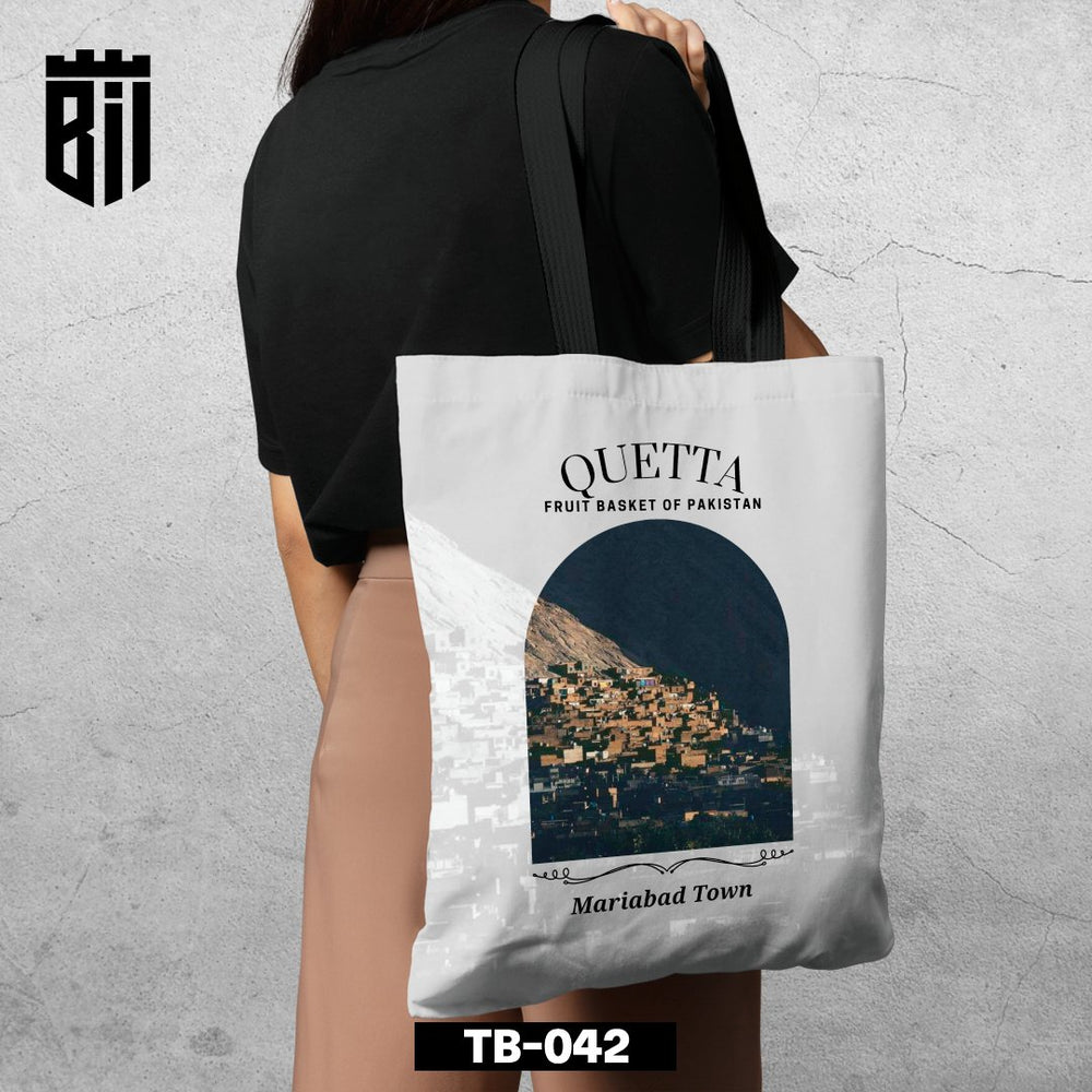 TB042 Quetta City Tote Bag - BREACHIT