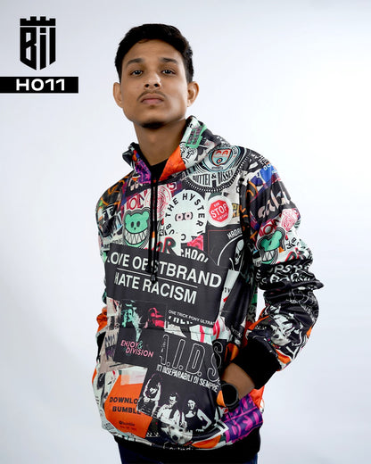 H011 Spectrum Spark Hoodie Unisex All Over Print Hoodie