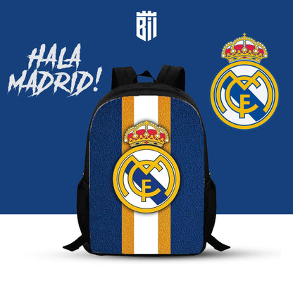 BK134 Black Real Madrid Backpack