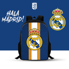 BK134 Black Real Madrid Backpack