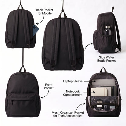 Urban Black Backpack