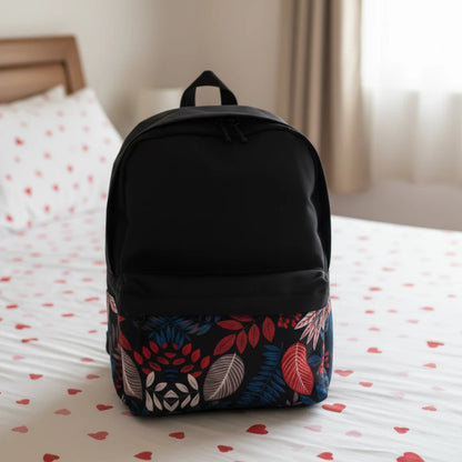 DB113 Tropical Night Allover Printed Backpack