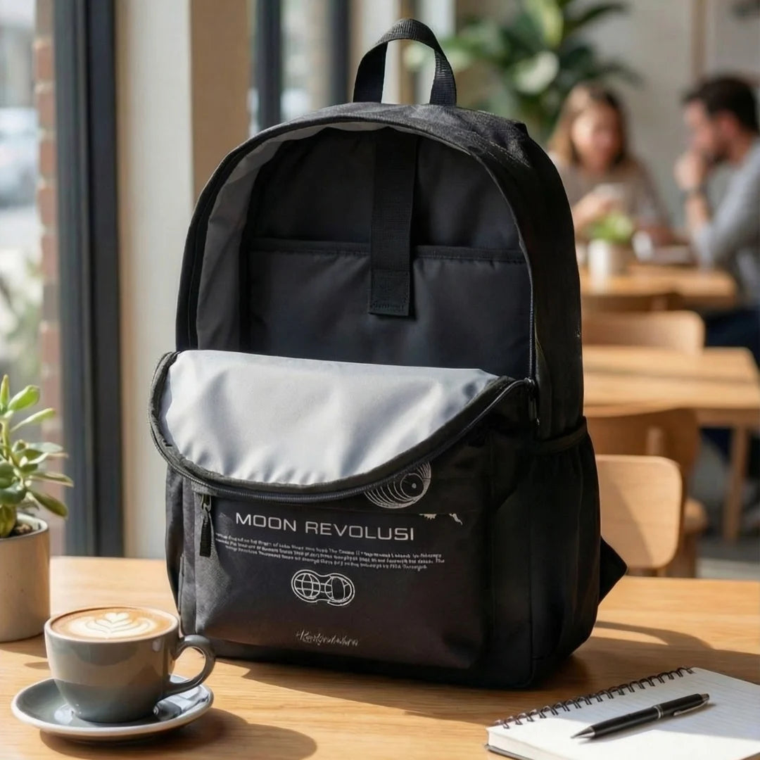 DB138 Cosmic Circuit Allover Printed Backpack