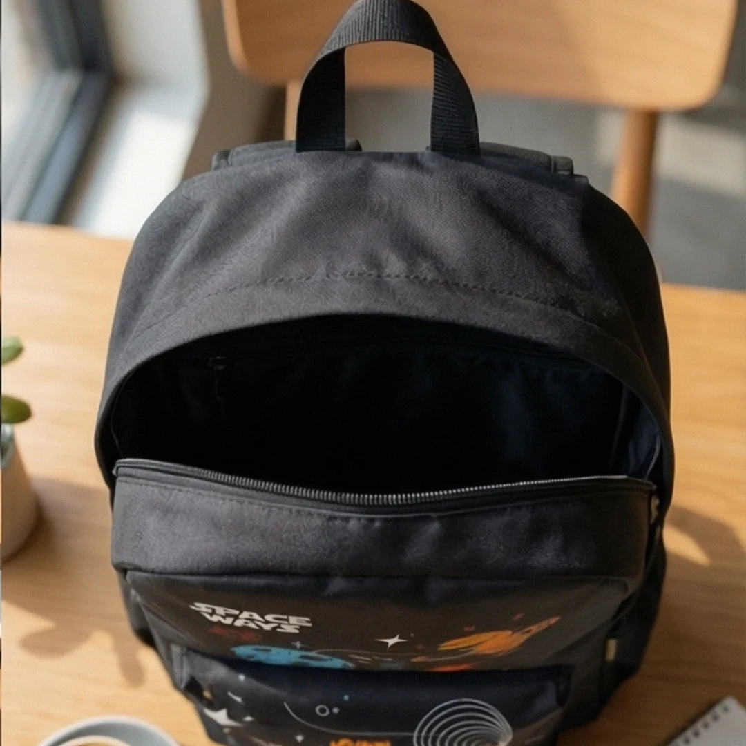 DB138 Cosmic Circuit Allover Printed Backpack