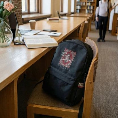 DB139 Urban Voice Allover Printed Backpack