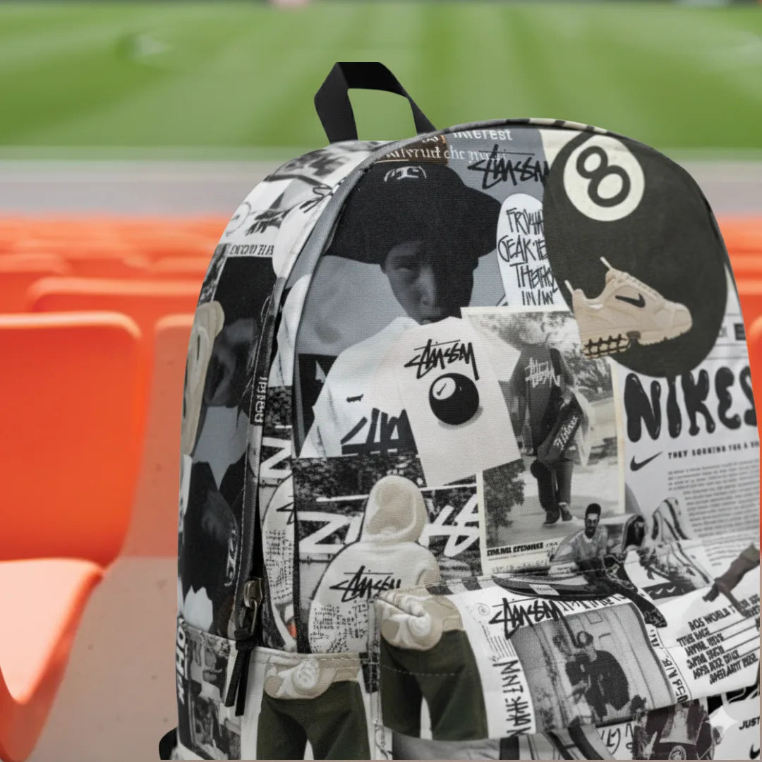 DB142 Urban Hype Allover Printed Backpack