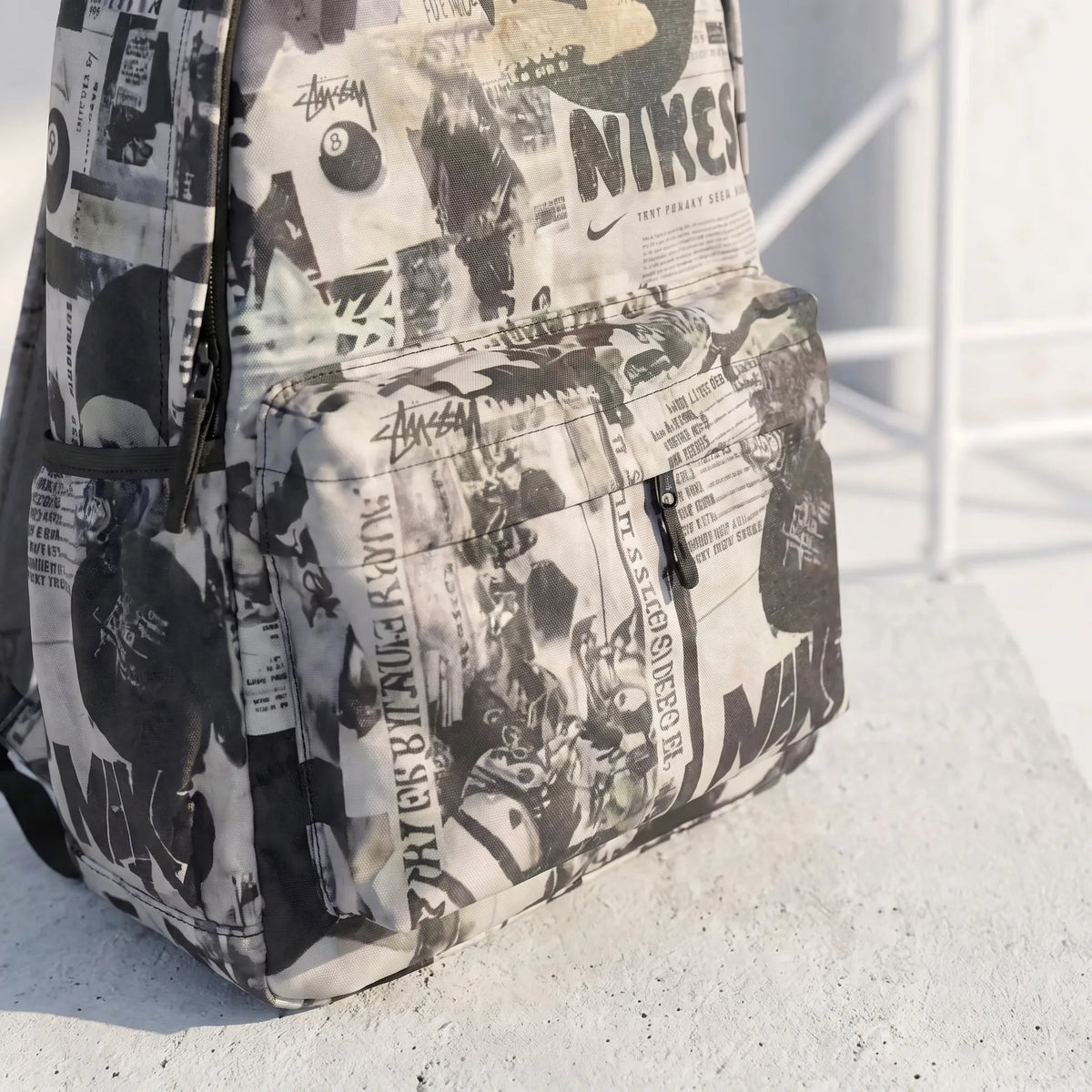 DB142 Urban Hype Allover Printed Backpack