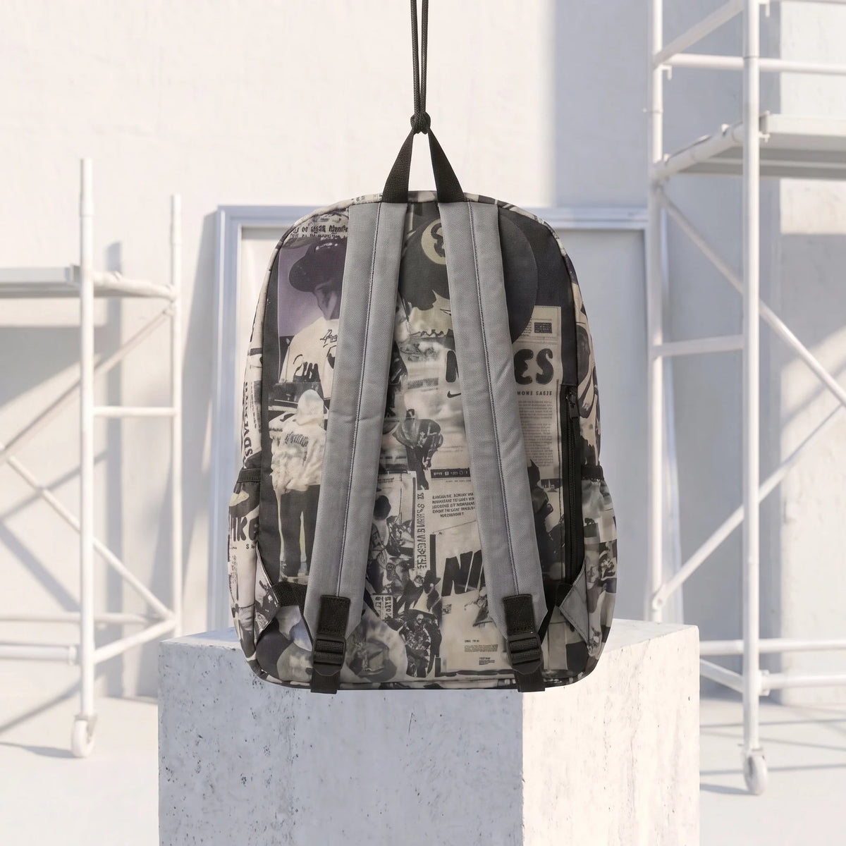 DB142 Urban Hype Allover Printed Backpack