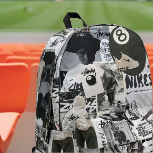 DB142 Urban Hype Allover Printed Backpack