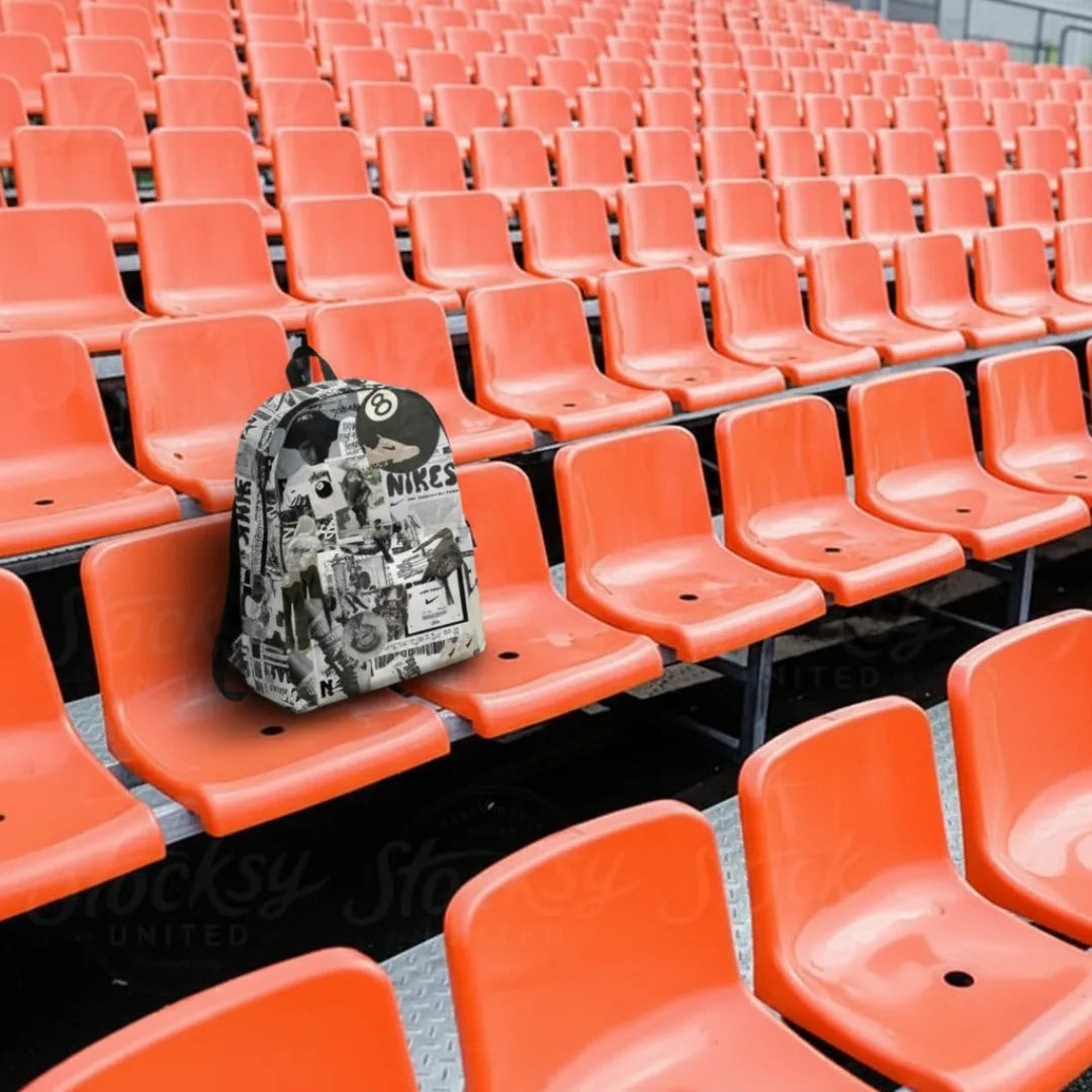 DB142 Urban Hype Allover Printed Backpack