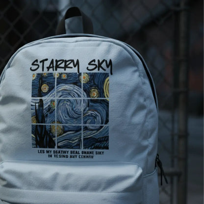 DB143 Starry Soul Allover Printed Backpack