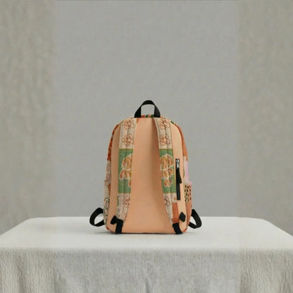 DB151 Tropic Patch Allover Printed Backpack