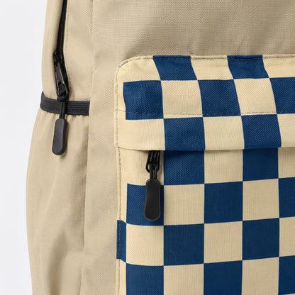 Oxford Grid Backpack