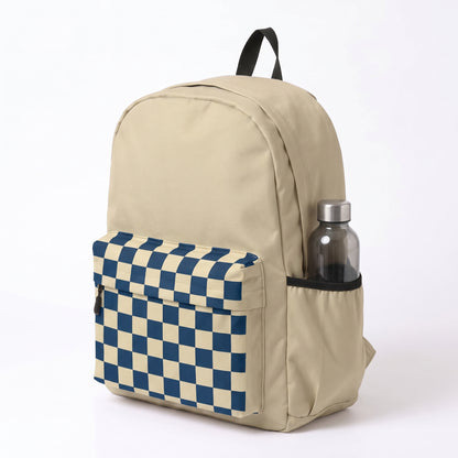 Oxford Grid Backpack