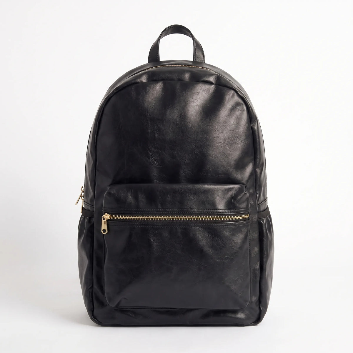 The Black Gold Voyager Leatherite Backpack