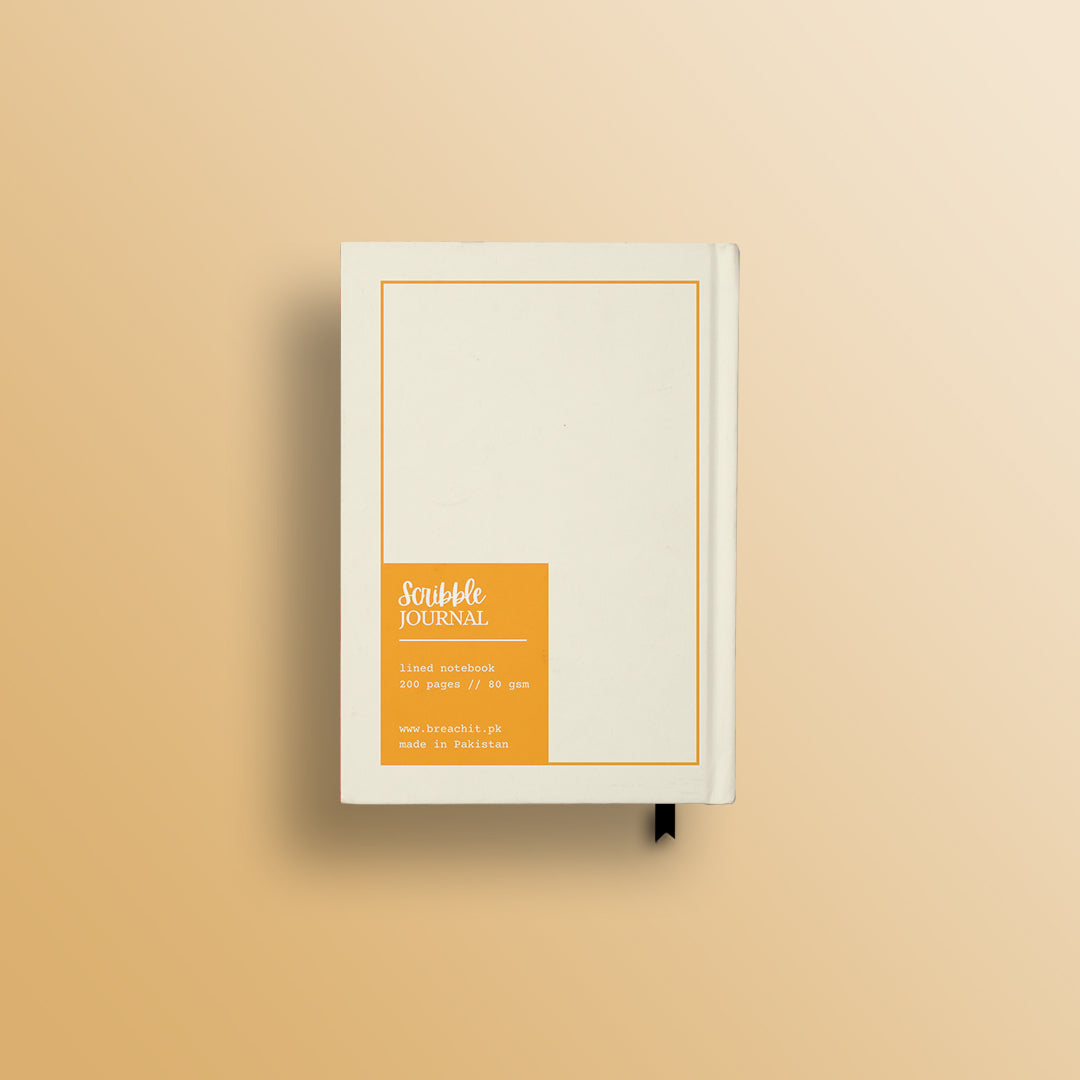SJ012 - Crescent Flow Scribble Journal