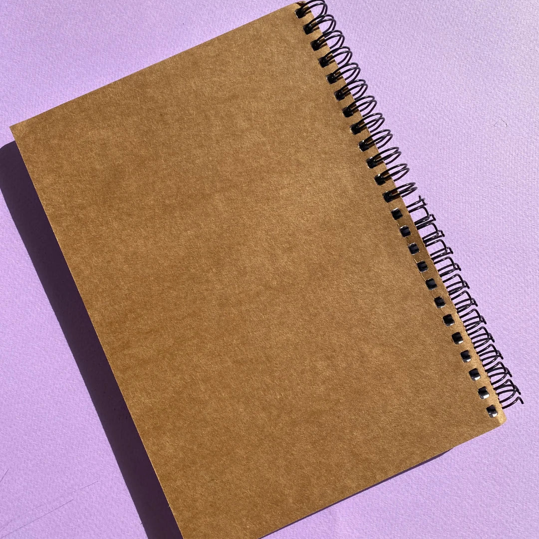 Petal Whispers Embroidered Notebook