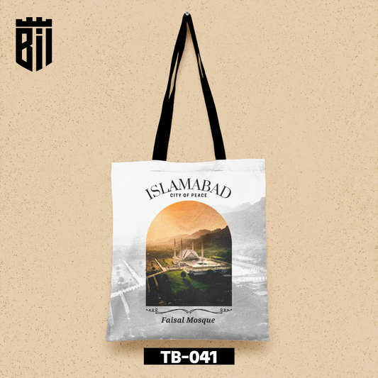 TB041 Islamabad City Tote Bag