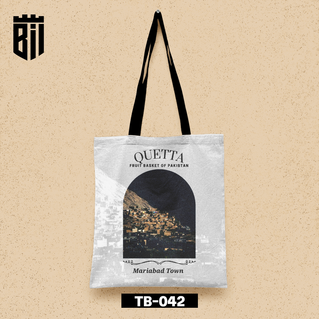 TB042 Quetta City Tote Bag