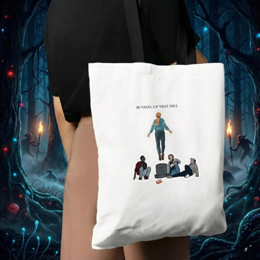 Running Up The Hill Tote Bag