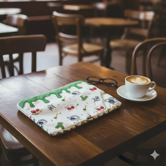 Melting Dreams Embroided Laptop Sleeve