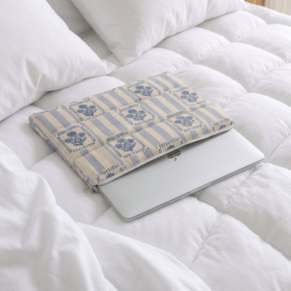 Bluebell Quilt Puffer Laptop Sleeve