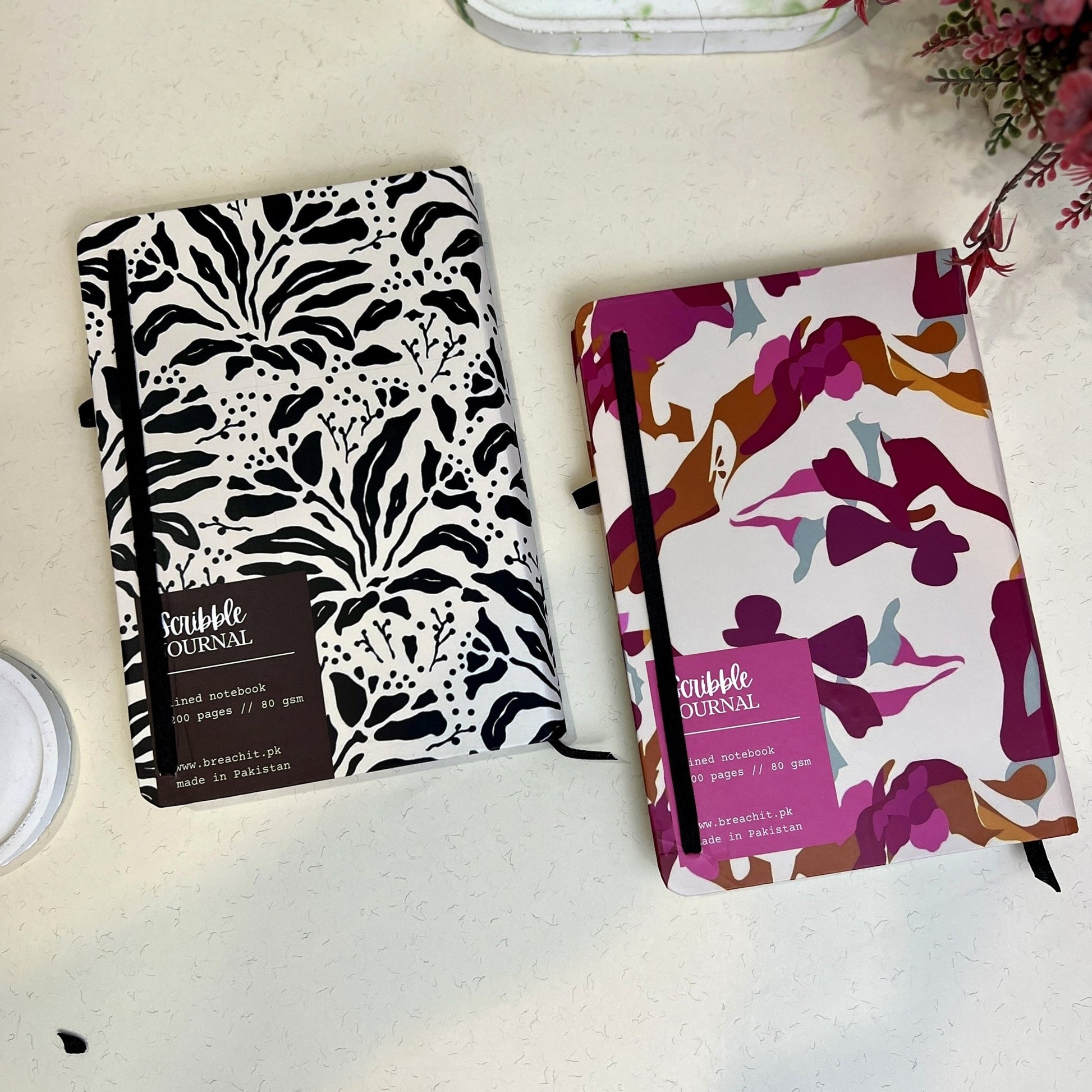 Art Flow Duo Scribble Journals - BREACHIT